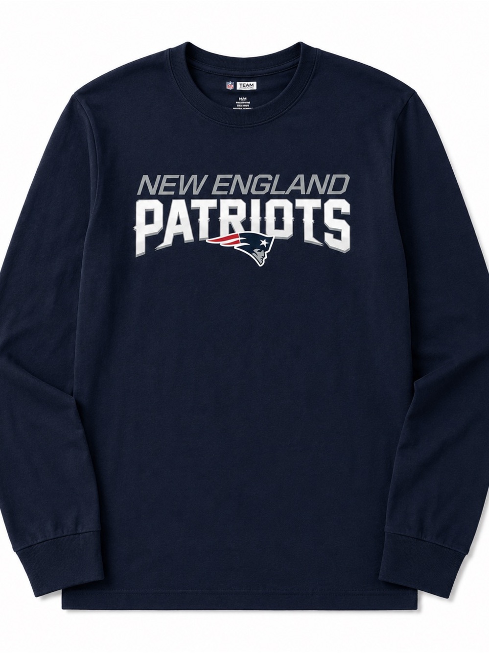 Men's Navy Long-Sleeve Tee
